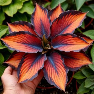 Хоста Голден Аура купить по цене от 384р. в интернет-магазине «Посадика» с доставкой почтой в в Черкесске и по всей России – [изображение №1].